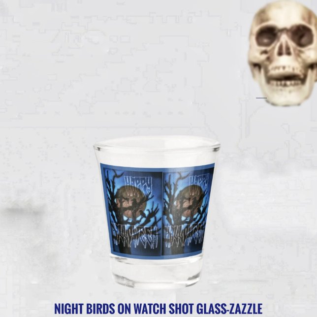 Nachtvögel im Auge Schnapsglas (Von Creator hochgeladen)