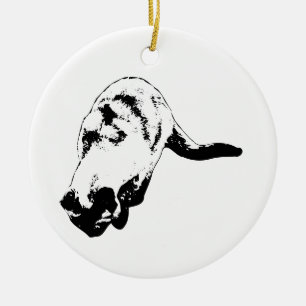 Nachtwache, Herzfunke Keramik Ornament
