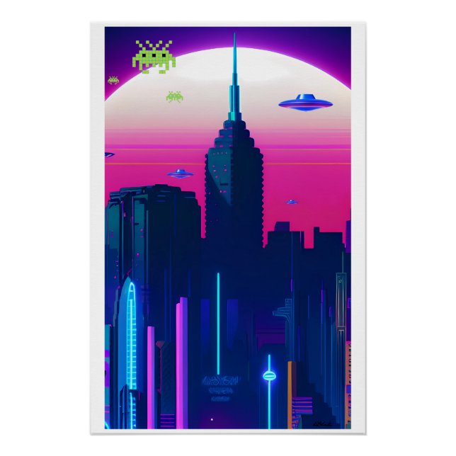 Nachtwache und Vapor Daze Poster (Vorderseite)