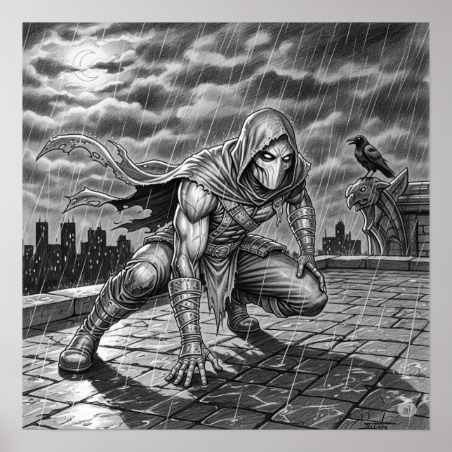 Nachtwächter Poster (Vorne)