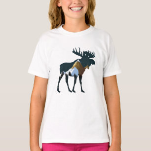 Nachtwald-Elch     T-Shirt