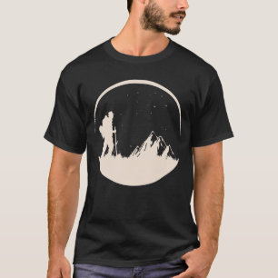 Nachtwanderwege Berge T-Shirt