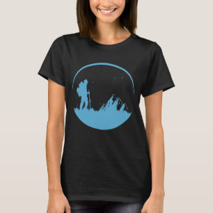 Nachtwanderwege Berge T-Shirt