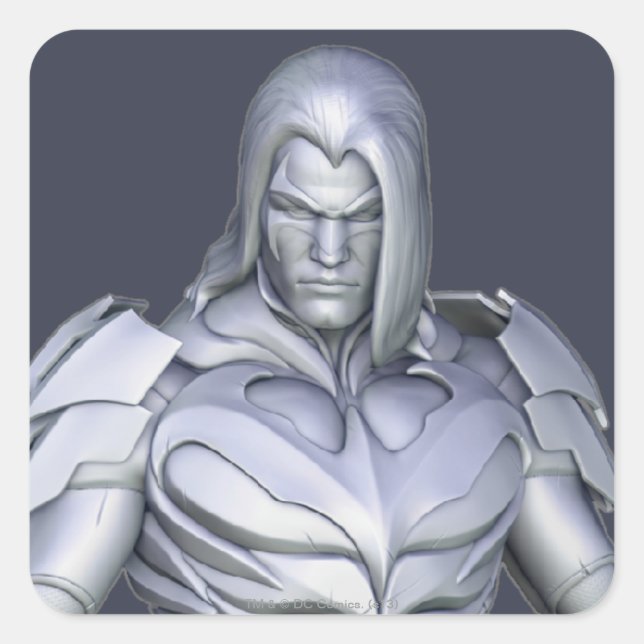 Nachtwender Quadratischer Aufkleber (Vorderseite)