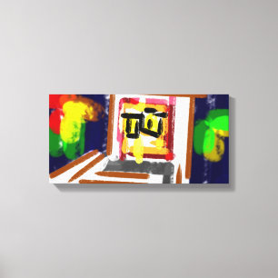 Nachtwolke Leinwanddruck