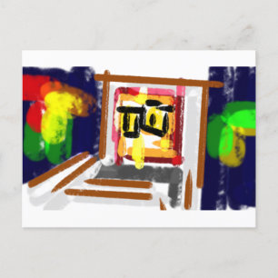 Nachtwolke Postkarte