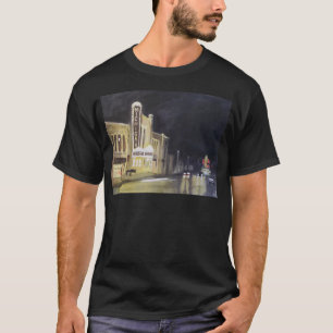 Nachtzeit an Michigan-Theater T-Shirt