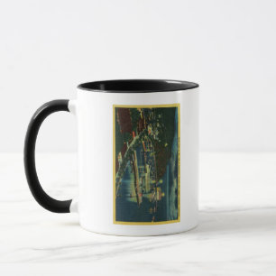 Nachtzeit auf Sankt Catalina an Avalon Bucht Tasse