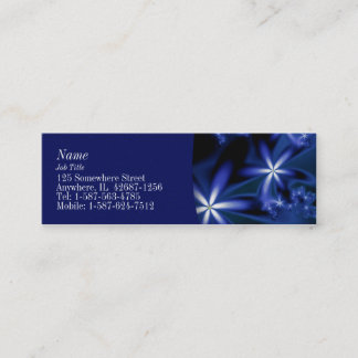 Nachtzeit-Leidenschafts-dünne Visitenkarte