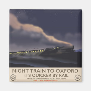 Nachtzug nach Oxford Magnet