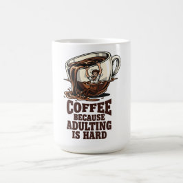 Nachvollziehbarer Erwachsenenhumor Kaffeeliebhaber Kaffeetasse