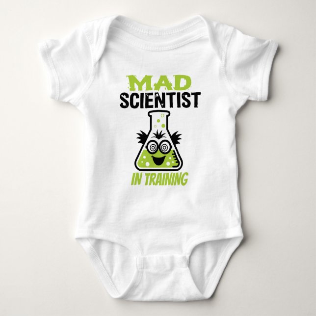 Nachwuchs-Wissenschaftler Baby Strampler (Vorderseite)