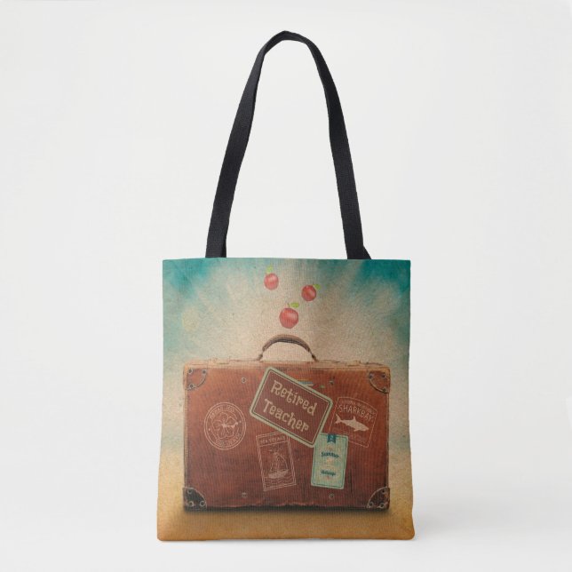 Nachwuchslehrer, mehr Zeit für Reisen Tasche (Vorderseite)