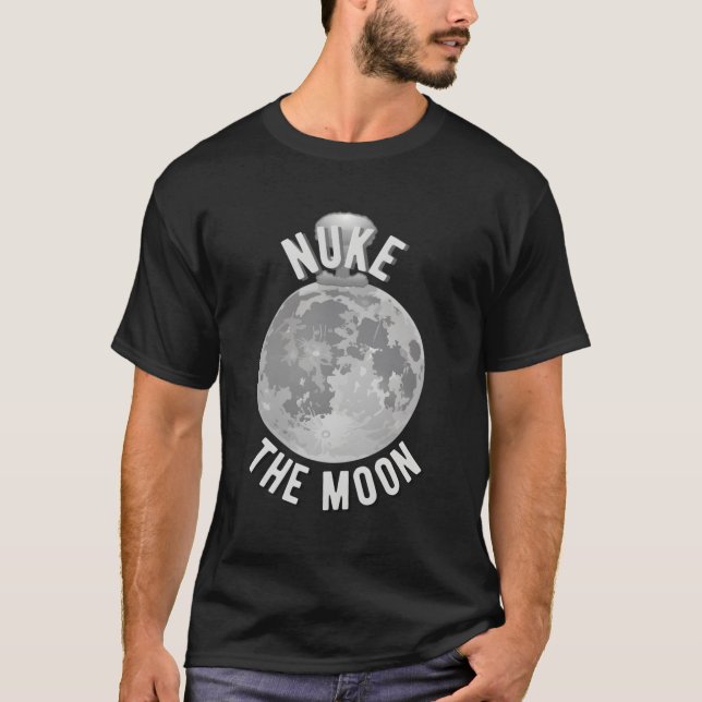 Nackt der Mond T-Shirt (Vorderseite)