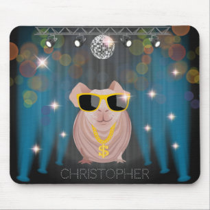 Nacktes Meerschweinchen Mousepad