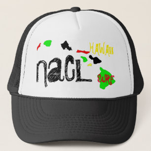 NaCL SALT WASSER SURF HAWAII Truckerkappe