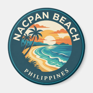 Nacpan Beach Philippinen Magnet
