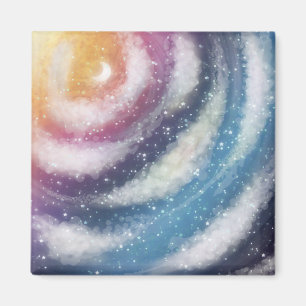 Nacreous Wolken-Magnet Magnet