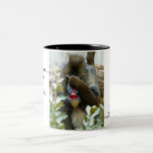 Nada-Affe #119 Zweifarbige Tasse