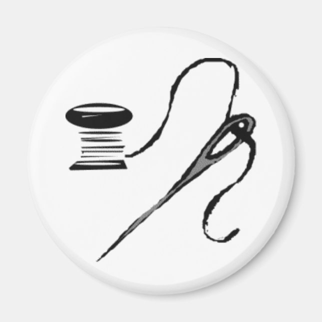 Nadel und Thread Magnet (Vorne)
