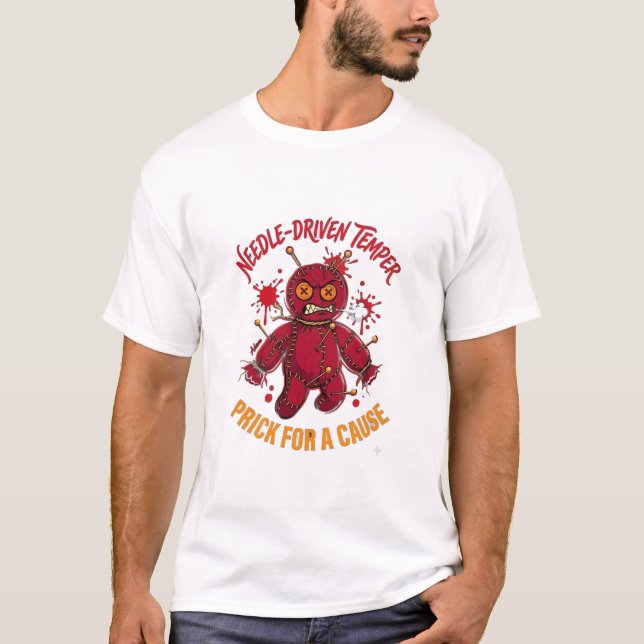 Nadelgesteuerte Laune T-Shirt (Vorderseite)