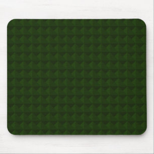 Nadelgrün, fest, geometrisch. mousepad