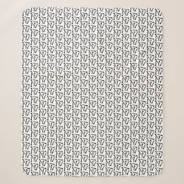 Nadeln drucken Kunsthandwerk Sherpadecke