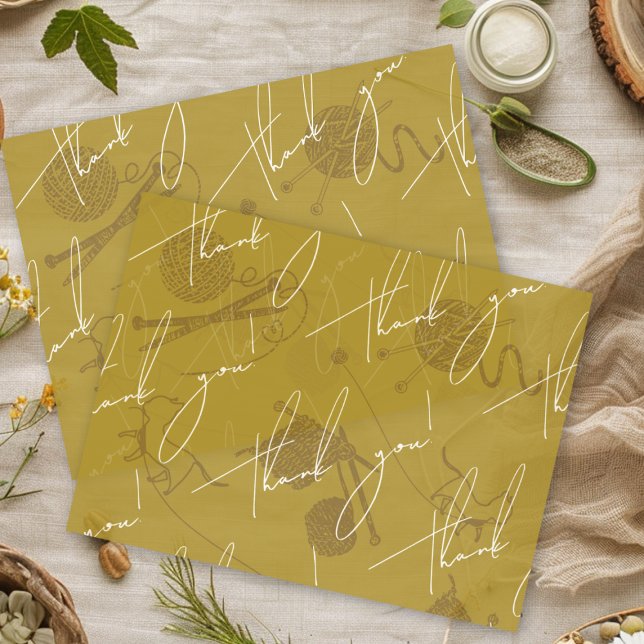 Nadeln für Nadeln Garn Vielen Dank Seidenpapier (Von Creator hochgeladen)