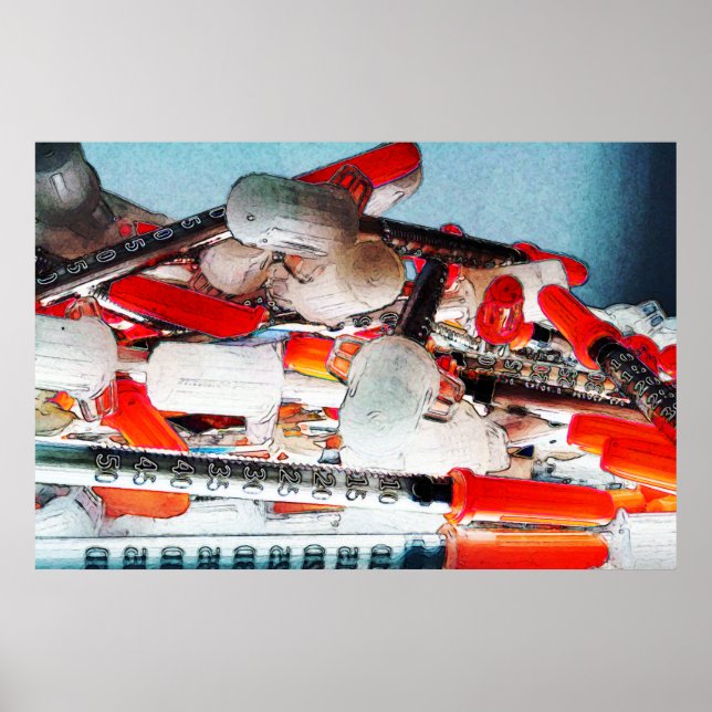 Nadeln Poster (Vorne)