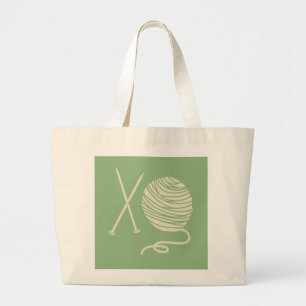 Nadeln und Garnball-Tasche Jumbo Stoffbeutel