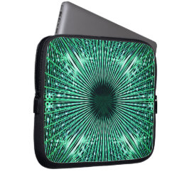 Nadelöhr, Minzgrün Laptopschutzhülle