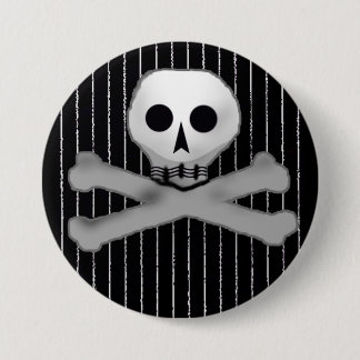 Nadelstreifen skully button