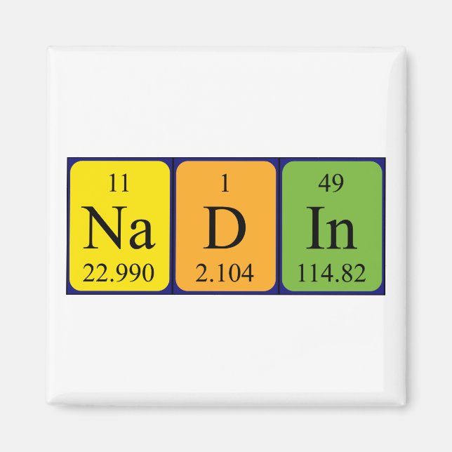 Nadischer Periodenmagnet Magnet (Vorne)