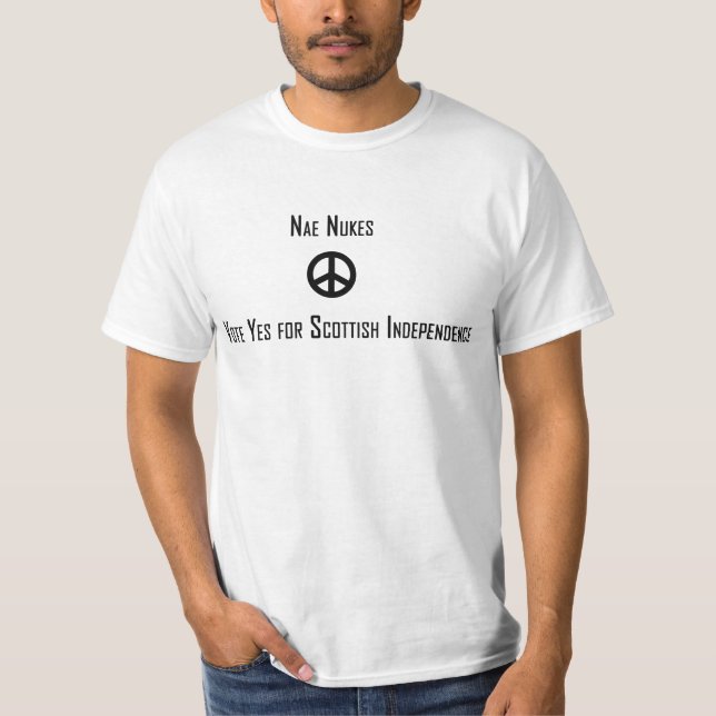 Nae greift schottischen Unabhängigkeits-T - Shirt (Vorderseite)