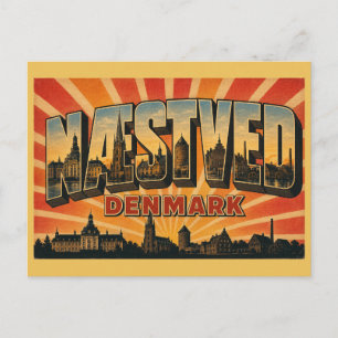 Næstved Dänemark Kirche Postkarte