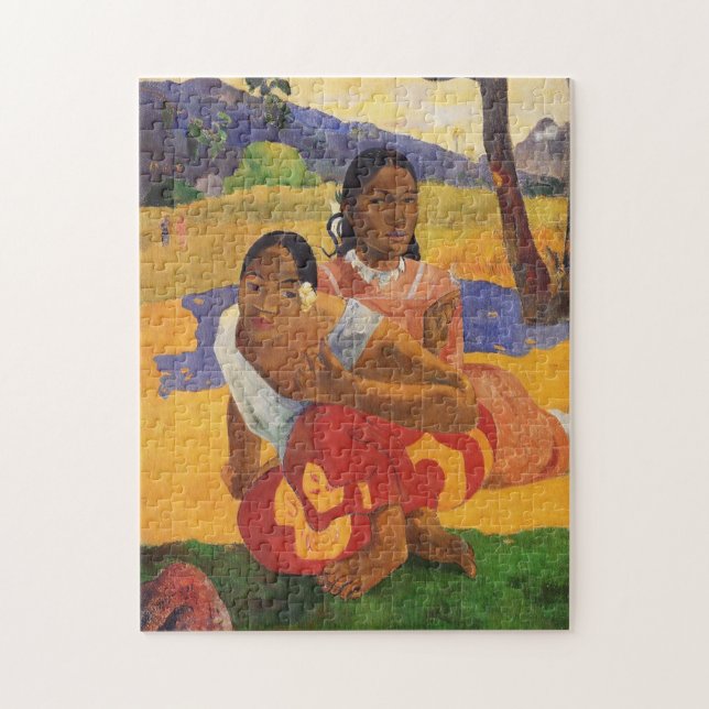 "Nafea Faa Ipoipo" - Paul Gauguin (Vertikal)