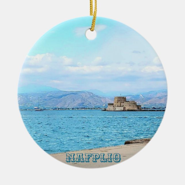 Nafplio Greece Souvenir Ornament (Vorne)