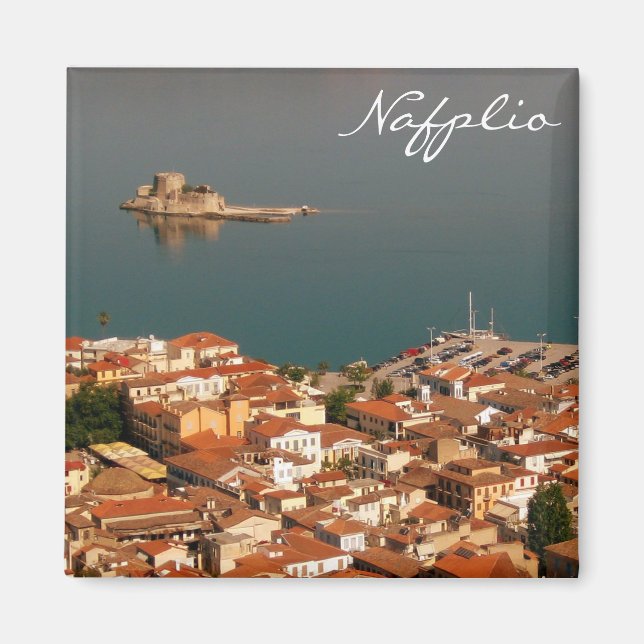 Nafplio Griechenland Magnet (Vorne)