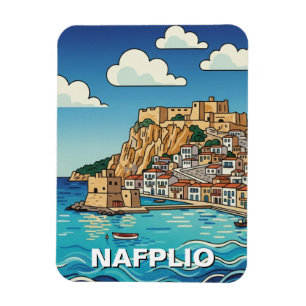 Nafplio Griechenland Reise Magnet