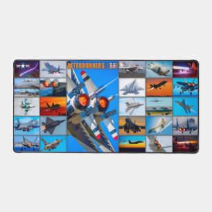 NAFTERBURNERS USA! MONTAGE SCHREIBTISCHUNTERLAGE