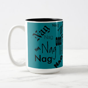 Nag Nag Nag Zweifarbige Tasse