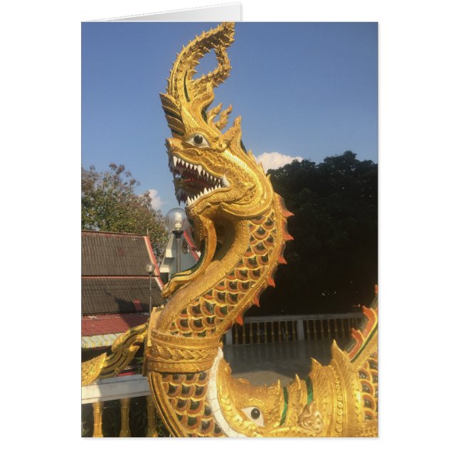Naga à Chiang Mai, Thaïlande (Devant)