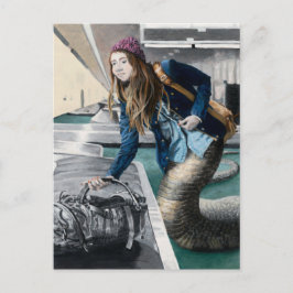 Naga Entdeckungsreise zur Fantasie im Weltall Post Postkarte