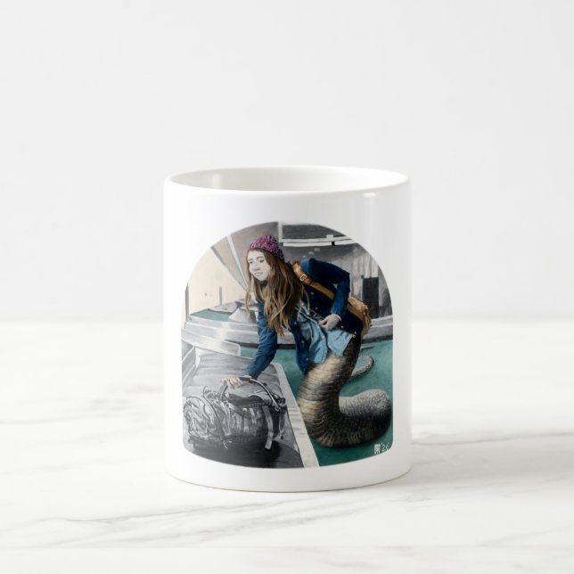 Naga Exploration World Travel Fantasy Coffee Tasse (Mittel)