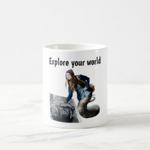 Naga Explorer World Travel Fantasy Coffee Cup Kaffeetasse