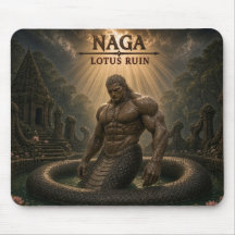 Naga Lotus Ruin Dark Realism