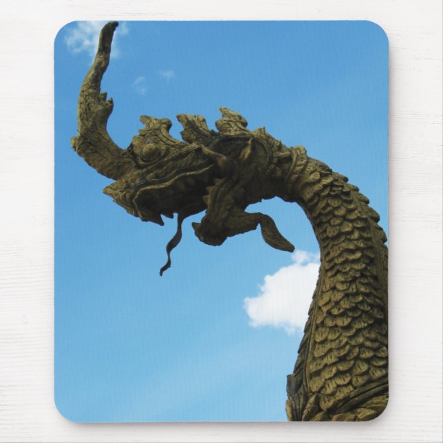 Naga ... Pha That Luang Stupa, Laos Mousepad (Vorne)
