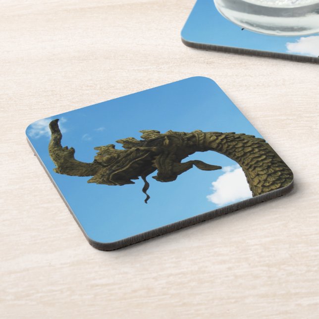 Naga ... Pha That Luang Stupa, Laos Untersetzer (Linke Seite)