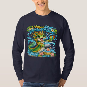 Naga-Wasserfestival-König Pi Mai Lao-Shirt T-Shirt
