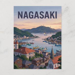 Nagasaki Japan Postkarte